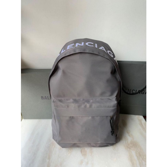 Zaino Ruota Balenciaga Nylon Grigio Zaino Ruota Balenciaga Nylon Grigio