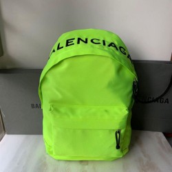 Cloni Firmate Zaino Ruota Balenciaga Nylon Verde imitazioni