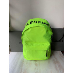 Zaino Ruota Balenciaga Nylon Verde