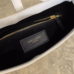 Dupe Borsa hobo YSL Saint Laurent Bianco imitazioni perfette Replica Borsa hobo YSL Saint Laurent Bianco Griffate