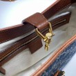 Borsa a tracolla Jackie 1961 piccola 636706 Marrone