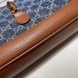 Borsa a tracolla Jackie 1961 piccola 636706 Marrone