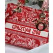 Borsa Christian Dior Medium Lady D-Lite Rossa
