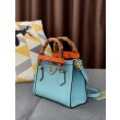 Borse Replica Diana Mini Tote ‎655661 Azzurro
