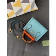 Borse Replica Diana Mini Tote ‎655661 Azzurro