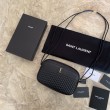 Borsa fotografica YSL Saint Laurent Victoire nera