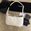 Borsa hobo YSL Saint Laurent Bianco