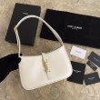 Borsa hobo YSL Saint Laurent Bianco
