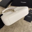 Borsa hobo YSL Saint Laurent Bianco