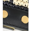 Borse Imitazioni Peekaboo X-Tote FF in rafia 8BH374 Nero