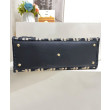 Borse Imitazioni Peekaboo X-Tote FF in rafia 8BH374 Nero