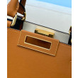 Borsa piccola Peekaboo X-Tote Light Coffee