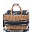 Christian Dior Borsa Basket Vimini Albicocca