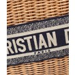 Christian Dior Borsa Basket Vimini Albicocca