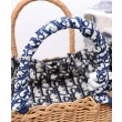 Christian Dior Borsa Basket Vimini Albicocca