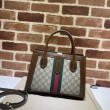 Dettagli perfetti Jackie 1961 Borsa tote media 649016 Marrone