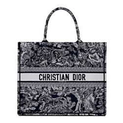 Replica Imitazione Christian Dior Book Tote blu scuro Griffate