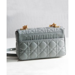 Imitazione Christian Dior Borsa Dior Caro grigia