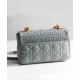 Replica Imitazione Christian Dior Borsa Dior Caro grigia Griffate