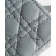 Replica Imitazione Christian Dior Borsa Dior Caro grigia Griffate