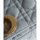 Replica Imitazione Christian Dior Borsa Dior Caro grigia Griffate