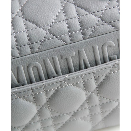 Replica Imitazione Christian Dior Borsa Dior Caro grigia Griffate