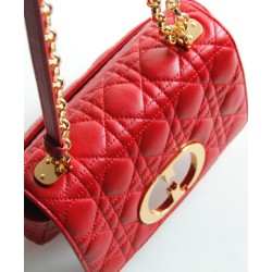 Imitazione Christian Dior Borsa Dior Caro piccola rossa
