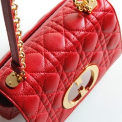 Dupe Imitazione Christian Dior Borsa Dior Caro piccola rossa imitazioni perfette Replica Imitazione Christian Dior Borsa Dior Caro piccola rossa Griffate