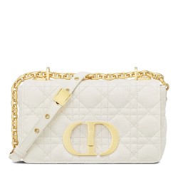 Replica Christian Dior Borsa Dior Caro Bianca Griffate