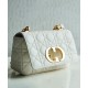 Replica Christian Dior Borsa Dior Caro Bianca Griffate