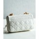Replica Christian Dior Borsa Dior Caro Bianca Griffate