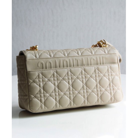 Replica Imitazione Christian Dior Borsa Dior Caro Large Albicocca Griffate
