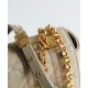 Replica Imitazione Christian Dior Borsa Dior Caro Large Albicocca Griffate