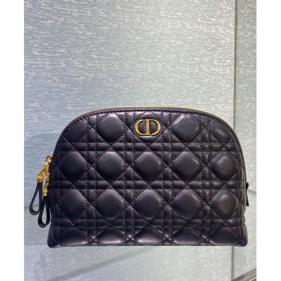 Replica Christian Dior Caro trousse nero Griffate