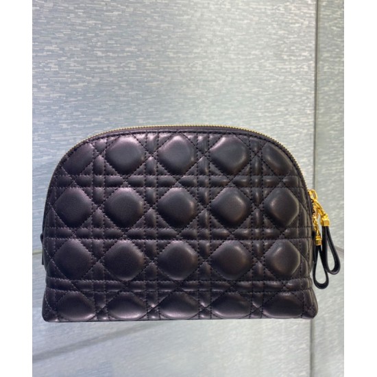 Replica Christian Dior Caro trousse nero Griffate
