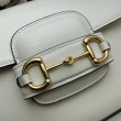 Horsebit 1955 Mini Borse Replica 658574 Crema