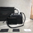 Replica Perfetta tote piccola in pelle liscia YSL Saint Laurent East Side 554116 Nera Replica Perfetta tote piccola in pelle liscia YSL Saint Laurent East Side 554116 Nera