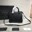 Replica Perfetta tote piccola in pelle liscia YSL Saint Laurent East Side 554116 Nera Replica Perfetta tote piccola in pelle liscia YSL Saint Laurent East Side 554116 Nera