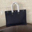 Imitazioni borse griffate tote YSL Saint Laurent Rive Gauche Nera