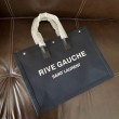 Imitazioni borse griffate tote YSL Saint Laurent Rive Gauche Nera