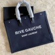 Imitazioni borse griffate tote YSL Saint Laurent Rive Gauche Nera