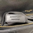 Borse Replica YSL Saint Laurent Jamie Medium Carre Rive Gauche Flap nera