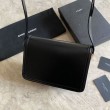 Borsa YSL Saint Laurent Solferino media con monogramma nera