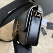 Borsa YSL Saint Laurent Solferino media con monogramma nera