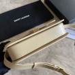 Dettagli perfetti Qualità superiore replica YSL Saint Laurent Solferino Medium con monogramma Albicocca