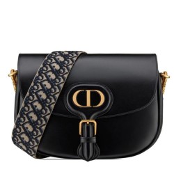 Cloni Firmate Borse Replica Christian Dior Dior Bobby grande nera imitazioni