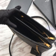 Imitazione Borse Firmate Replica shopping YSL Saint Laurent Grain Embossed Nera Imitazione Borse Firmate Replica shopping YSL Saint Laurent Grain Embossed Nera