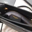 Imitazione Borse Firmate Replica shopping YSL Saint Laurent Grain Embossed Nera Imitazione Borse Firmate Replica shopping YSL Saint Laurent Grain Embossed Nera