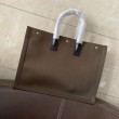Imitazione YSL Saint Laurent Rive Gauche Tote Bag Caffè