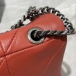 YSL Saint Laurent Jamie Medium Carre Rive Gauche Flap Bag Rossa